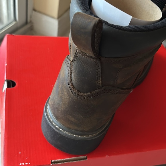 WOLVERINE Men's Floorhand 13M Waterproof Steel Toe Work Boot Brown W10633 - Picture 5 of 9